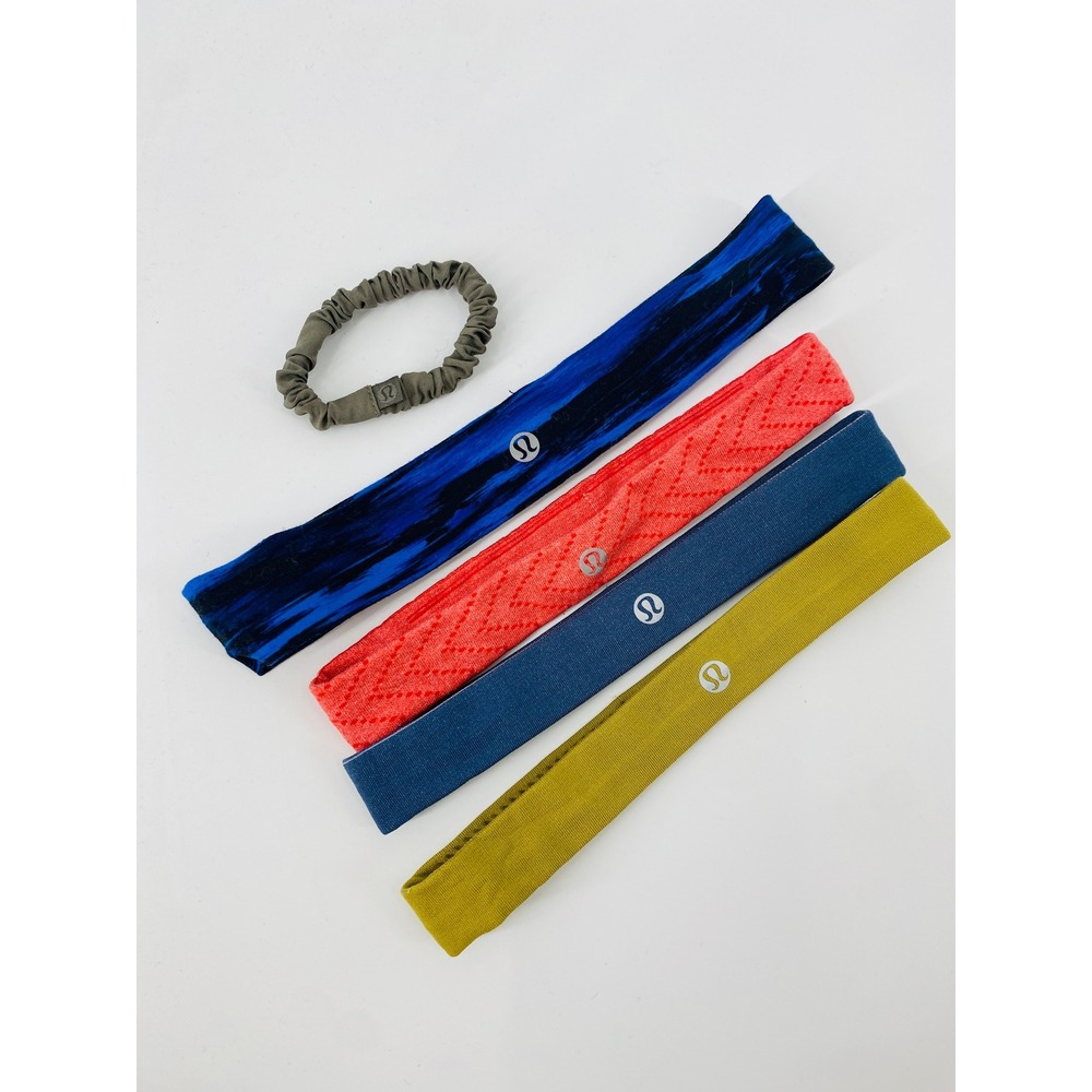 Lululemon Headband Scrunchie Bundle Women OS Multi Color Athletic Accessories